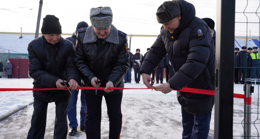 В Челябинской области открыли новый участковый пункт полиции