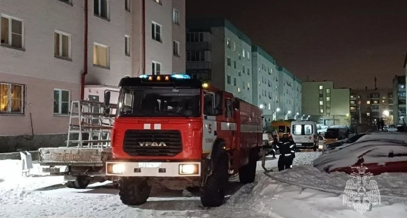 Женщина получила ожоги в пожаре в Челябинске